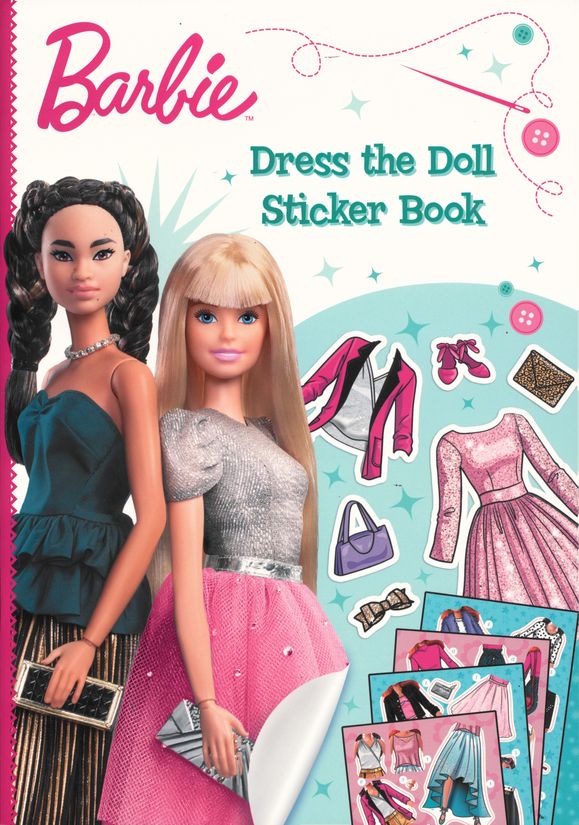 Barbie Dress the Doll Sticker Book