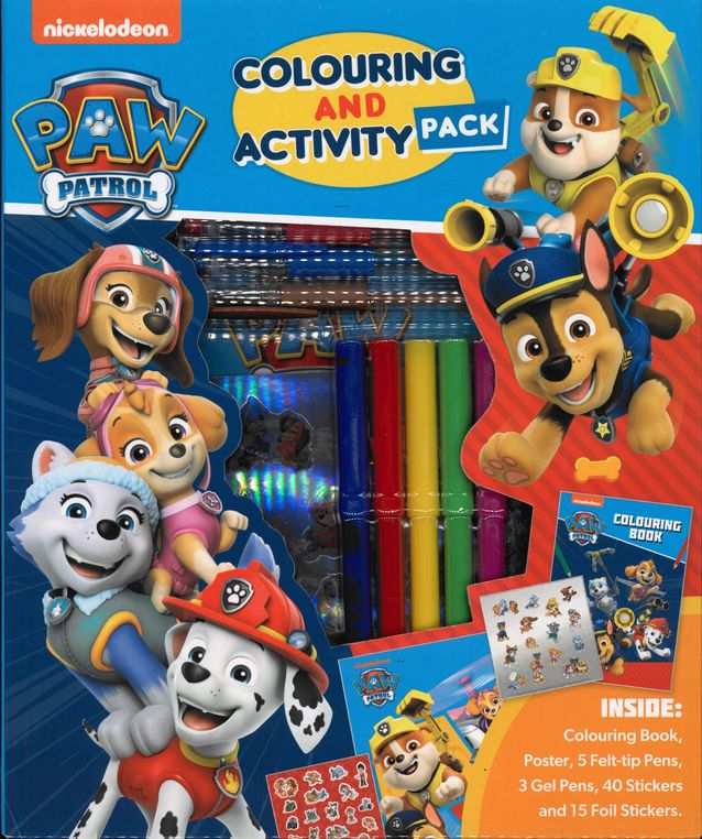 Paw Patrol Colouring &amp; Activity Kit