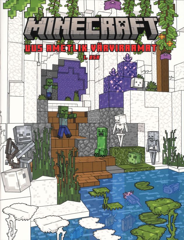 Minecraft ametlik värviraamat Minecraft ametlik värviraamat